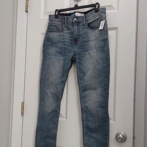 NEW Old Navy men's skinny jeans stretch comfort waistband 32x30